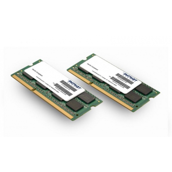 16GB Patriot DDR3 SO-DIMM Apple Mac Series PC3-10600 (1333MHz) laptop dual channel kit (2x8GB) Image