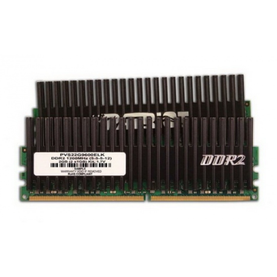 2GB Patriot DDR2 PC2-9600 1200MHz Viper Series (5-5-5-12) Dual Channel ELK kit Image