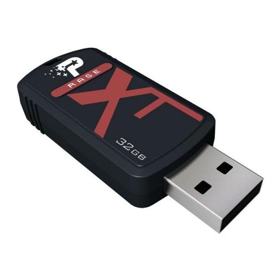 32GB Patriot Extreme Performance Xporter Rage USB Flash Drive Image