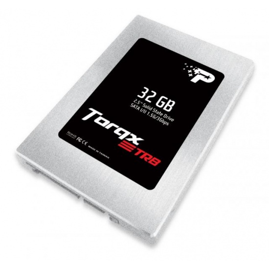 32GB Patriot Torqx TRB SATA 2.5-inch Solid State Disk (64MB cache, 260MB/sec read, 115MB/sec write) Image