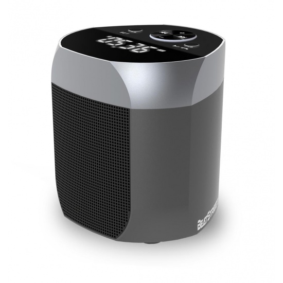 Patriot BeatStreet Bluetooth 3.0 Speaker with Clock and NFC Connectivity - Gray Edition Image