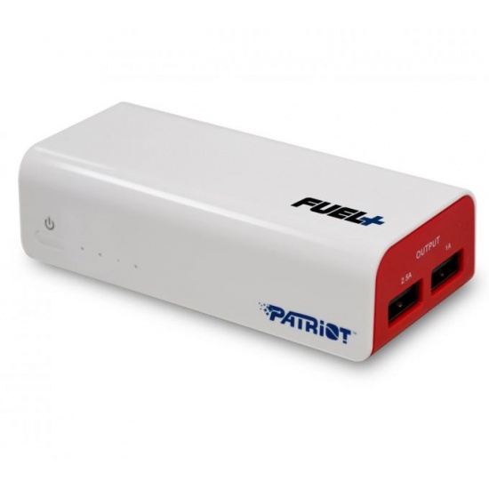 Patriot Fuel+ 6000mAh Mobile Rechargeable Battery Power Bank for Smartphones / Small Tablets Image