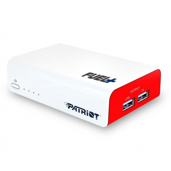 Patriot Fuel+ 9000mAh Mobile Rechargeable Battery Power Bank for Tablets / Smartphones Image