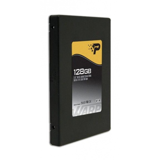 128GB Patriot Extreme Flash Warp SSD Solid State Disk SATA V2 Image