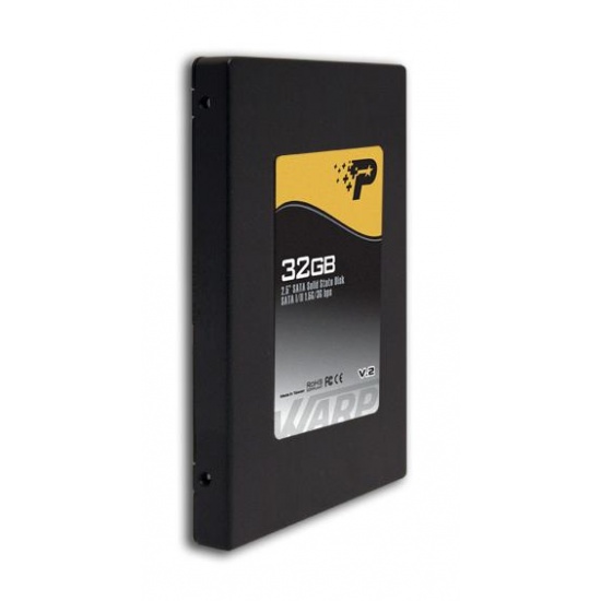 32GB Patriot Extreme Flash Warp SSD Solid State Disk SATA V2 Image