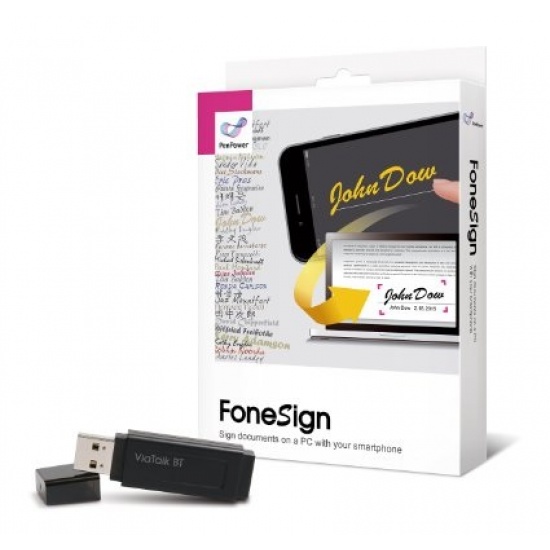 Penpower FoneSign for iOS/Android/Windows Sign Documents on PC With Your Smartphone Image