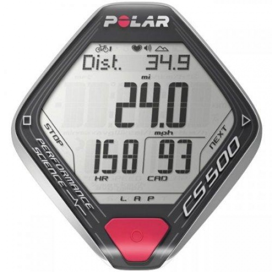 Polar CS500+ Heart Rate Monitor and Cycling Computer Image