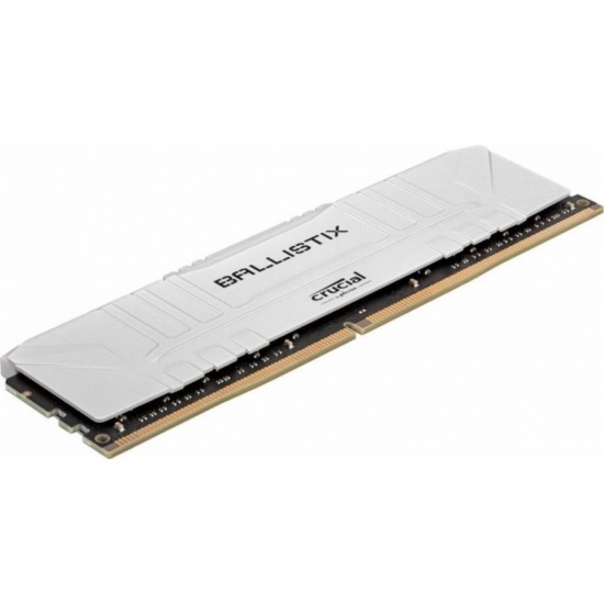 8GB Crucial Ballistix 2666MHz PC4-21300 CL16 1.35V DDR4 Memory Module - White Image