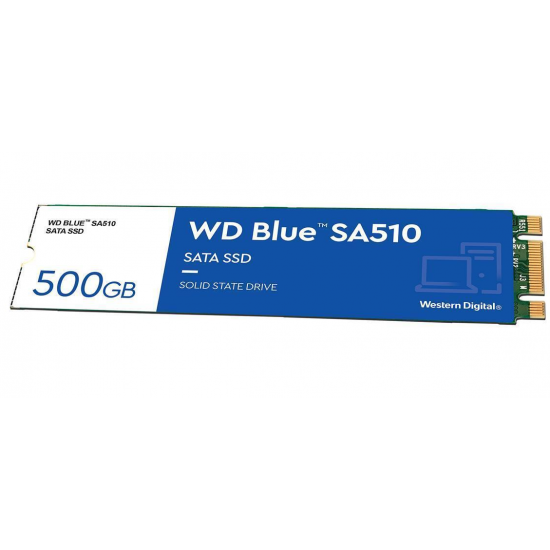 500GB Western Digital Blue SA510 M.2 Serial ATA III Internal Solid State Drive Image
