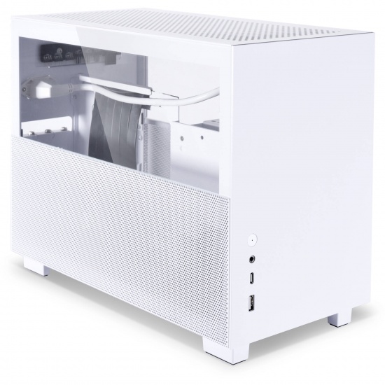 Lian Li Q58W4 Mini ITX Computer Case - White Image