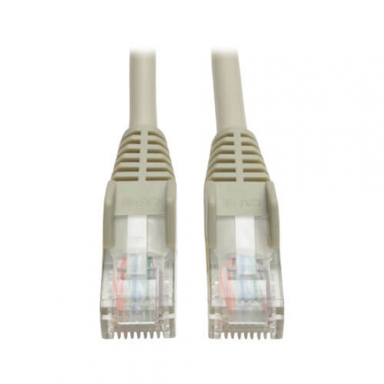 Tripp Lite 6FT RJ45 Male Cat5e 350MHz Snagless Molded Patch Cable - Gray Image