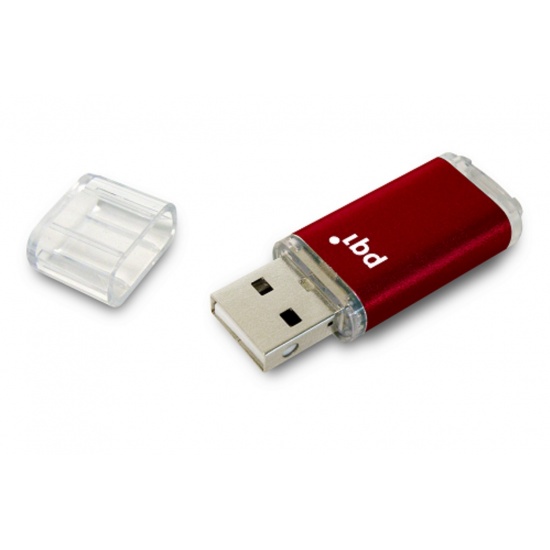 128GB PQI U273V Traveling Disk USB Flash Drive - Red - USB3.0 Image