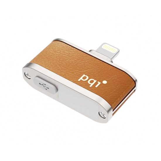 64GB PQI Instashot Live Video Recording and Editing Storage, incl. Leather Case and Cable Image