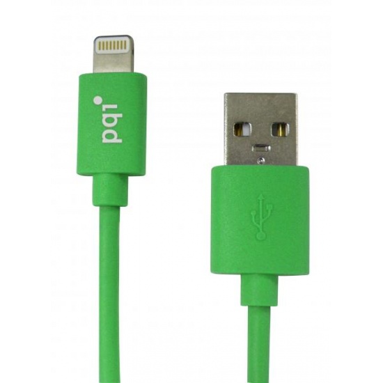 PQI i-Cable Lightning 90 Green Charging Cable for Apple iPhone/iPad/iPod (90cm) Image