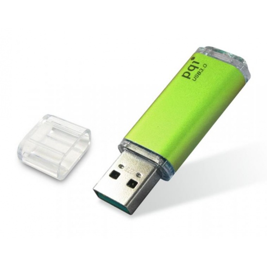 16GB PQI U273V Traveling Disk USB Flash Drive - Green - USB3.0 Image