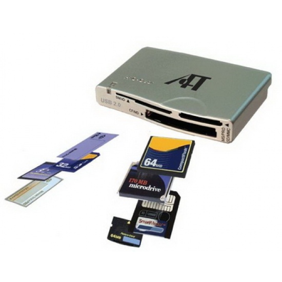 10-in-1 USB2.0 Flash Card Reader Pro-Gear Solo Image