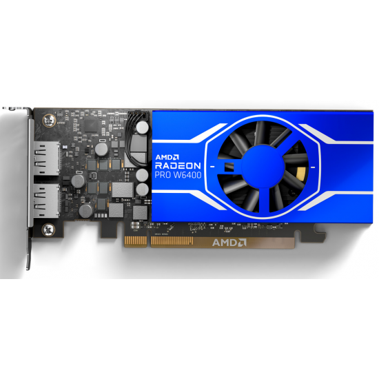 AMD Pro Radeon W6400 4GB GDDR6 Graphics Card Image