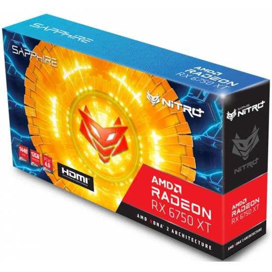 Sapphire Gaming NITRO+ AMD Radeon RX 6750 XT 12GB GDDR6 Graphics Card Image