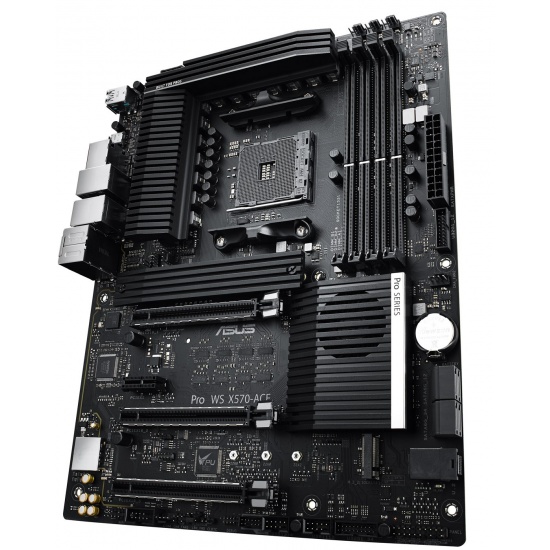 Asus Pro WS AM4 AMD X570 ATX DDR4-SDRAM Motherboard Image