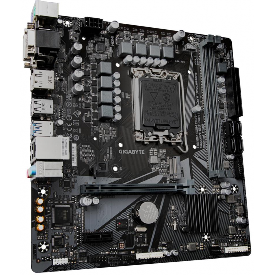 Gigabyte H610M S2H Intel H610 Express LGA 1700 Micro ATX DDR4-SDRAM Motherboard Image