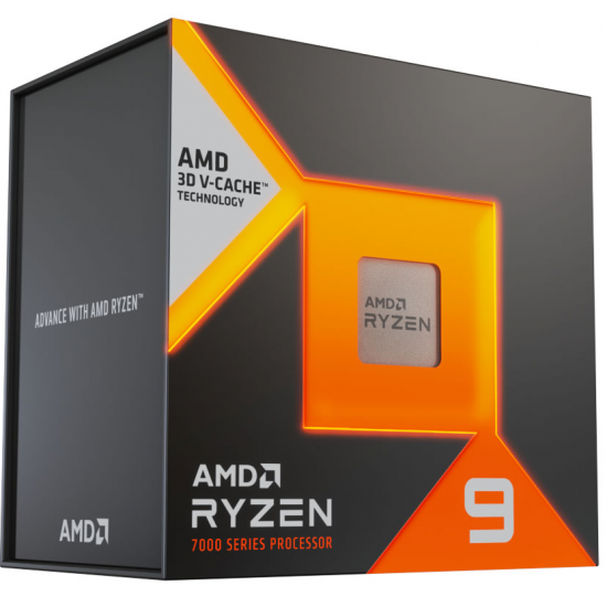 AMD Ryzen 9 7900X3D 4.4GHz L2 L3 AM5 Desktop Processor Boxed Image