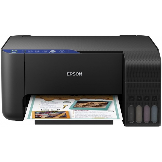 Epson EcoTank ET-2711 A4 5760 x 1440 DPI WiFi Multifunctional Color Inkjet Printer Image