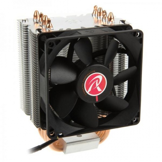Raijintek Aidos CPU Air Cooler with 92mm Fan Black Image