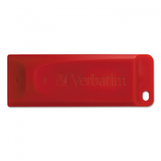 64GB Verbatim Store N Go USB2.0 Flash Drive - Red Image
