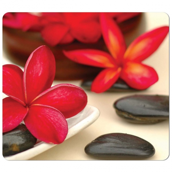 Fellows Earth Series Optical Mouse Pad - Spa Flowers Image