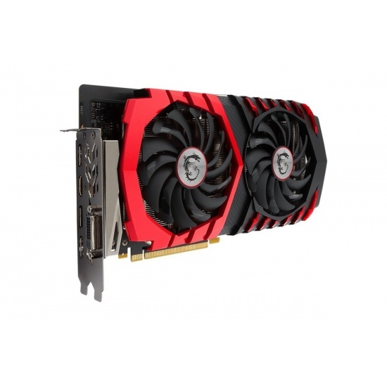MSI GeForce GTX 1060 GAMING X 3GB GDDR5 Graphics Card - Black, Red Image