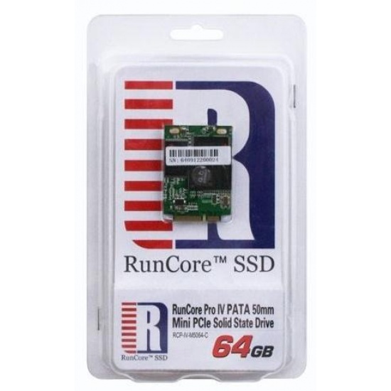 64GB RunCore Pro IV Light 50mm PCI-e SSD for Dell Mini 9 / Vostro A90 Image