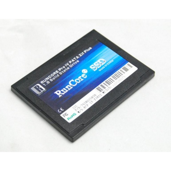 256GB RunCore Pro IV 1.8-inch 5mm PATA ZIF Plus Solid State Disk SSD Image