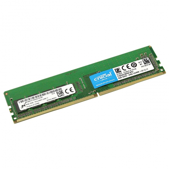 8GB Crucial DDR4 SO DIMM 2400MHz Memory Module Image