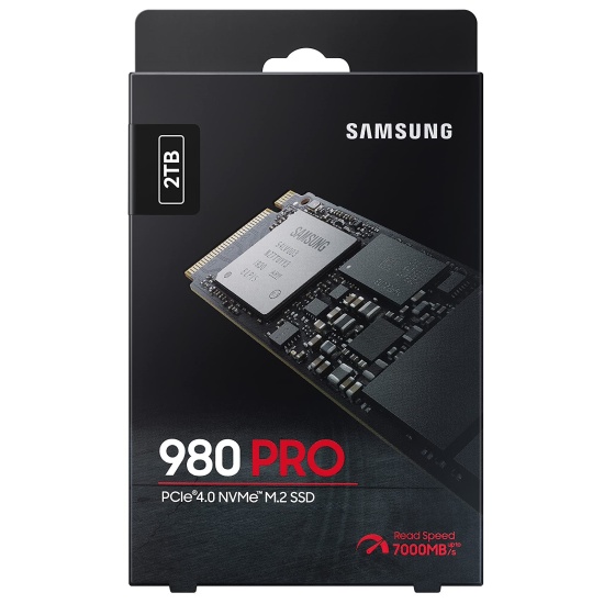 Samsung 980 Pro M.2 PCI Express 4.0 Internal Solid State Drive - 2TB Image
