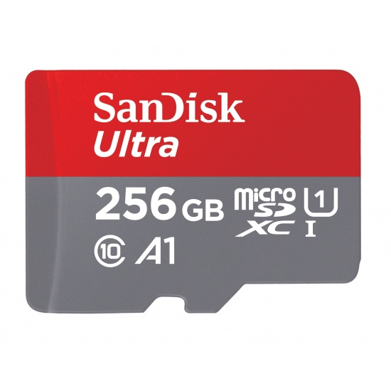 256GB Sandisk Ultra microSDXC UHS-I CL10 A1 Mobile Phone Memory Card 100MB/sec Image