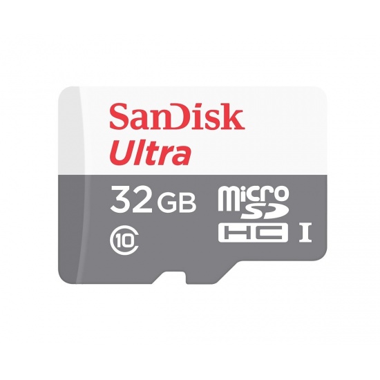 32GB Sandisk Ultra microSDHC UHS-I CL10 Memory Card (320X Speed 48MB/sec) Image