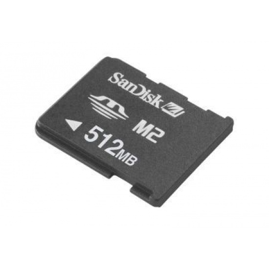 Memory Stick Micro - 512 MB Sony Flash memory card adapter included M2