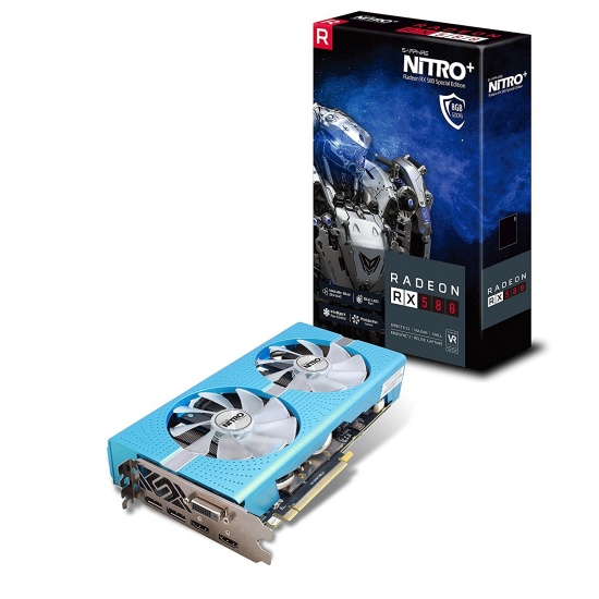 Sapphire Nitro+ Radeon RX 580 8GB GDDR5 Graphics Card Special Edition Image