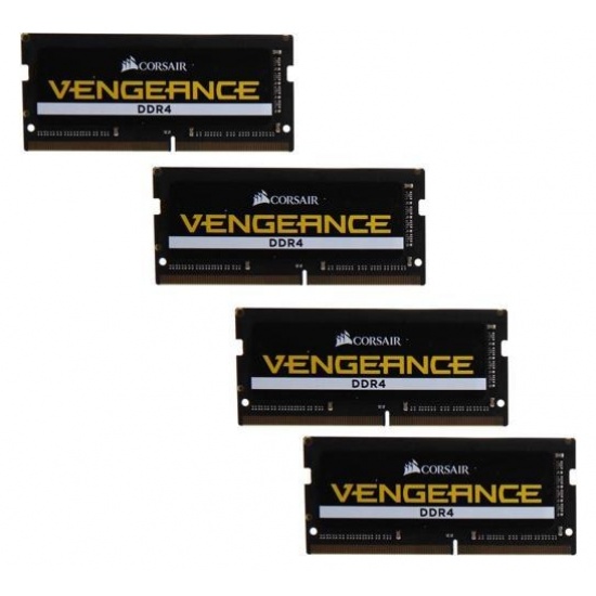 32GB Corsair Vengeance 3600MHz 1.35V CL16 DDR4 SO-DIMM Quad Memory Kit (4 x 8GB) Image