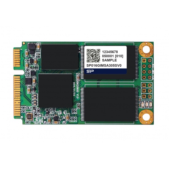 16GB Silicon Power MSA300SV MLC SATA3 mSATA Industrial Solid State Disk Image