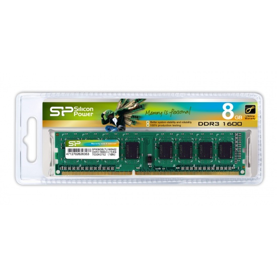 8GB DDR3 PC3-12800 Desktop RAM (1600MHz) | MemoryC