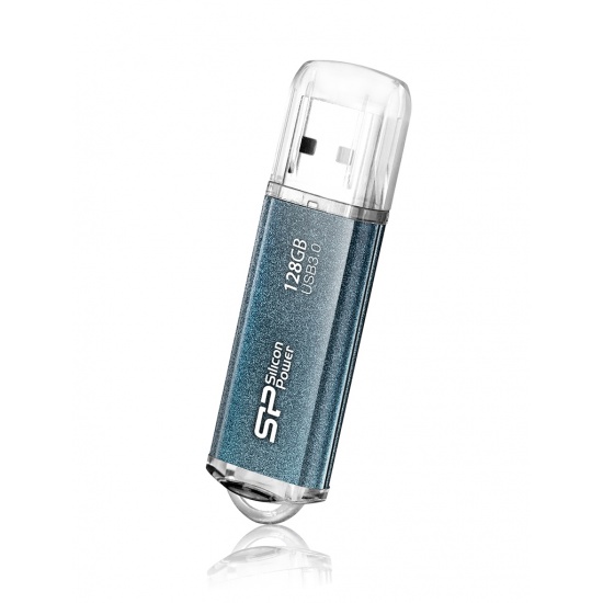 128GB Silicon Power Marvel M01 USB3.0 Flash Drive Icy Blue Image