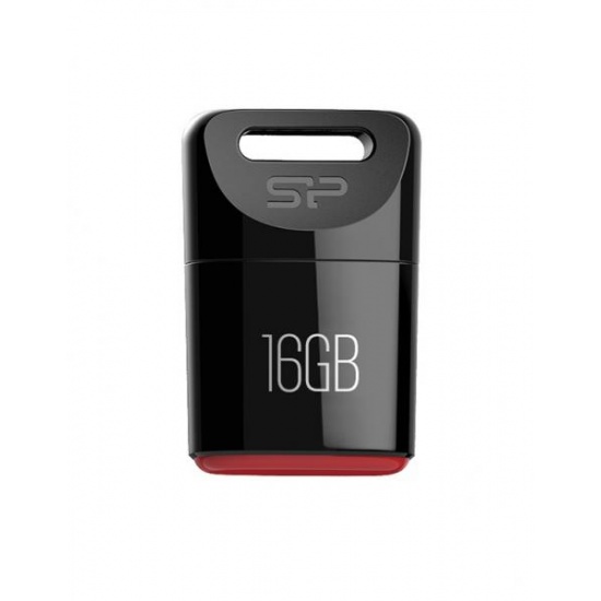 16GB Silicon Power Touch T06 Compact USB Flash Drive Black Image