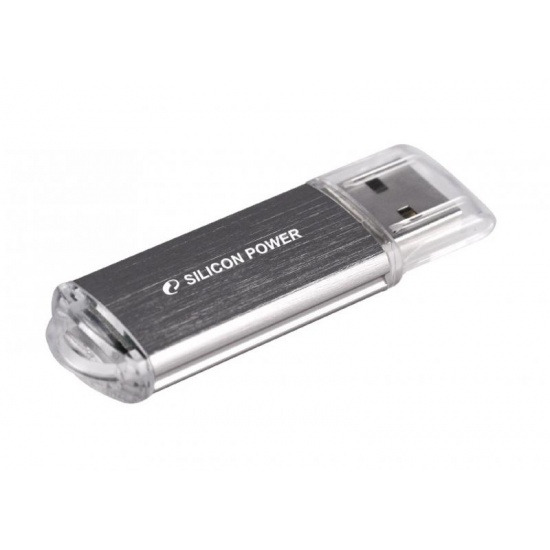 8GB Silicon Power Ultima II i-Series Silver USB Flash Drive Image