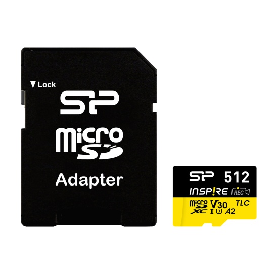 512GB Silicon Power Inspire microSDXC Card, A2, V30, UHS-1, Up to 170MB/s Image 512GB Silicon Power Inspire microSDXC Card, A2, V30, UHS-1, Up to 170MB/s Image