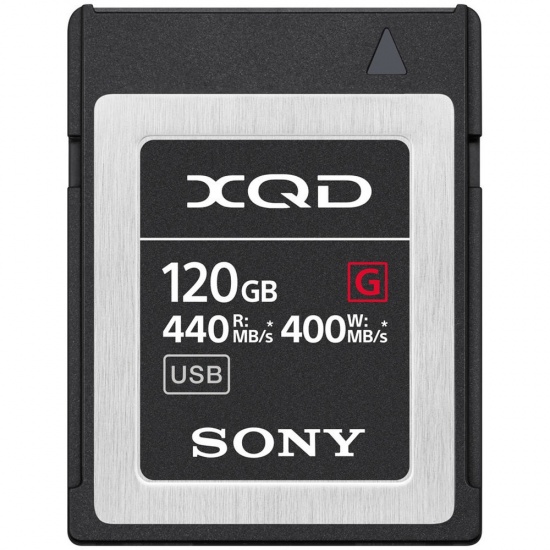 120GB Sony XQD G Series QD-G120G Memory Card Image