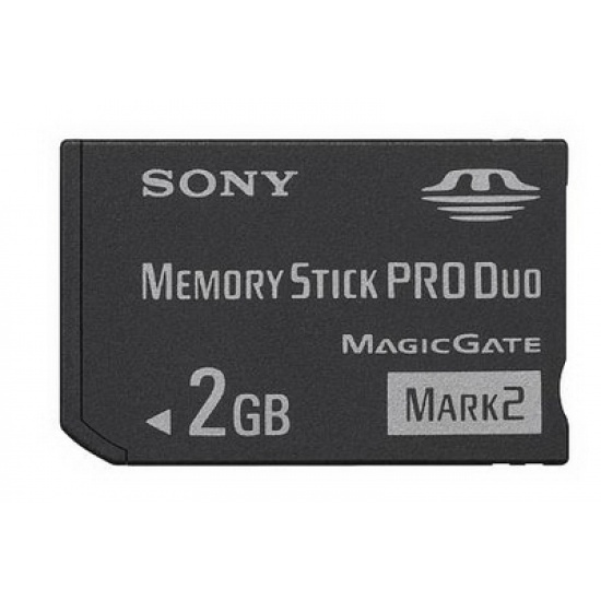 2GB Sony Memory Stick PRO Duo Mark2 Image