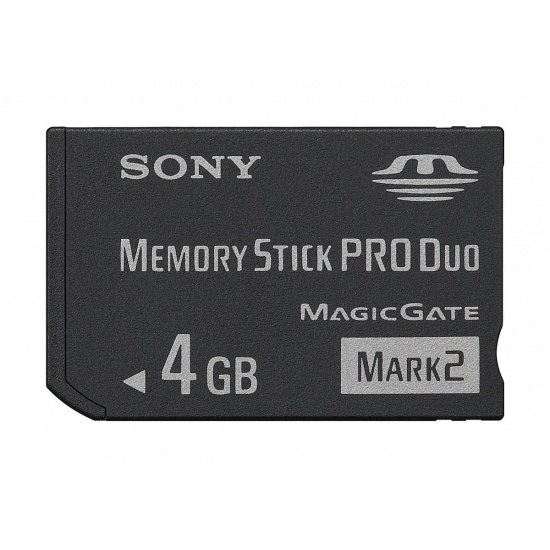 4GB Sony Memory Stick PRO Duo Mark2 Image