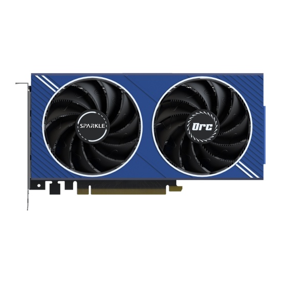 Sparkle Intel Arc A750 ORC OC Edition DDR6 HDMI 2200MHz 8GB Dual Fan Graphics Card - Blue Image