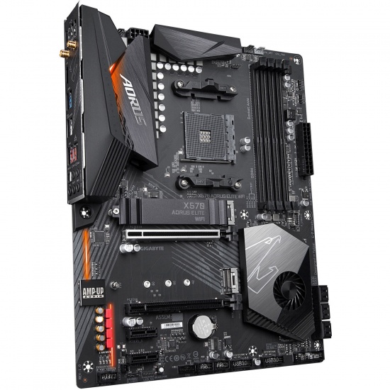Gigabyte Aorus X570 Aorus Elite WiFi AM4 ATX DDR4 Motherboard Image Gigabyte Aorus X570 Aorus Elite WiFi AM4 ATX DDR4 Motherboard Image